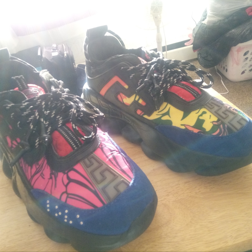 Versace chain reaction multi color